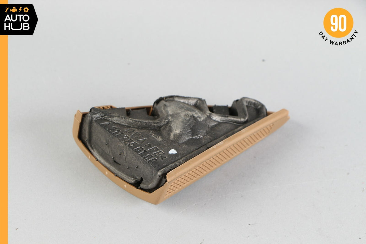 07-09 Mercedes W211 E350 E320 Tweeter Speaker Cover Left Driver Side Beige OEM - photo 5