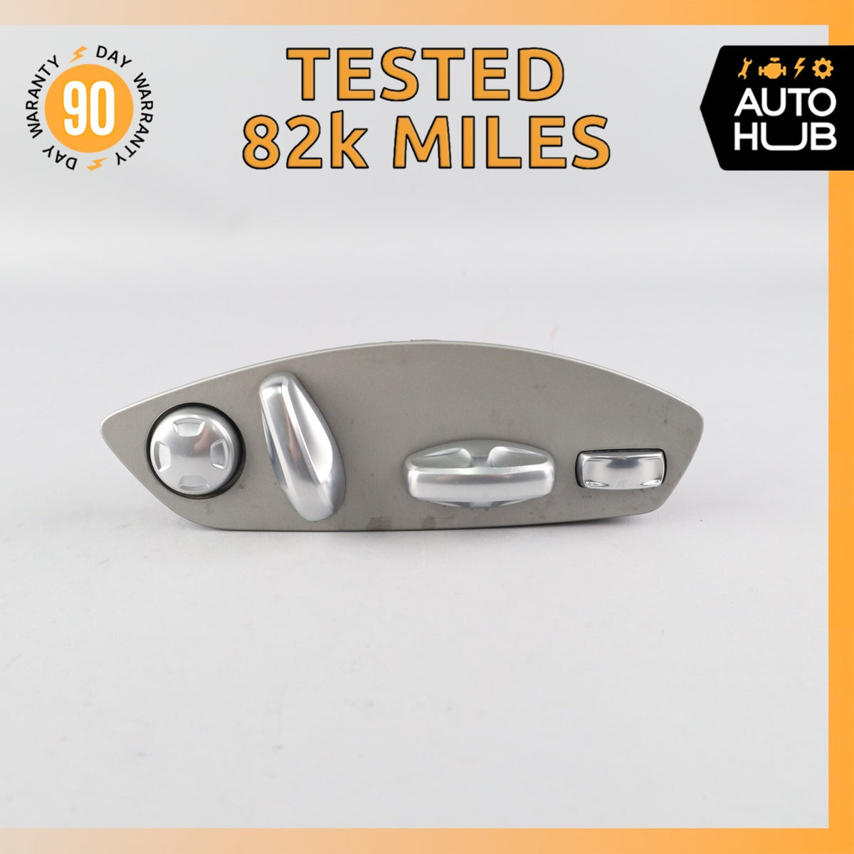 11-18 Porsche Cayenne 958 GTS Front Right Side Seat Control Switch OEM 82k - photo 1