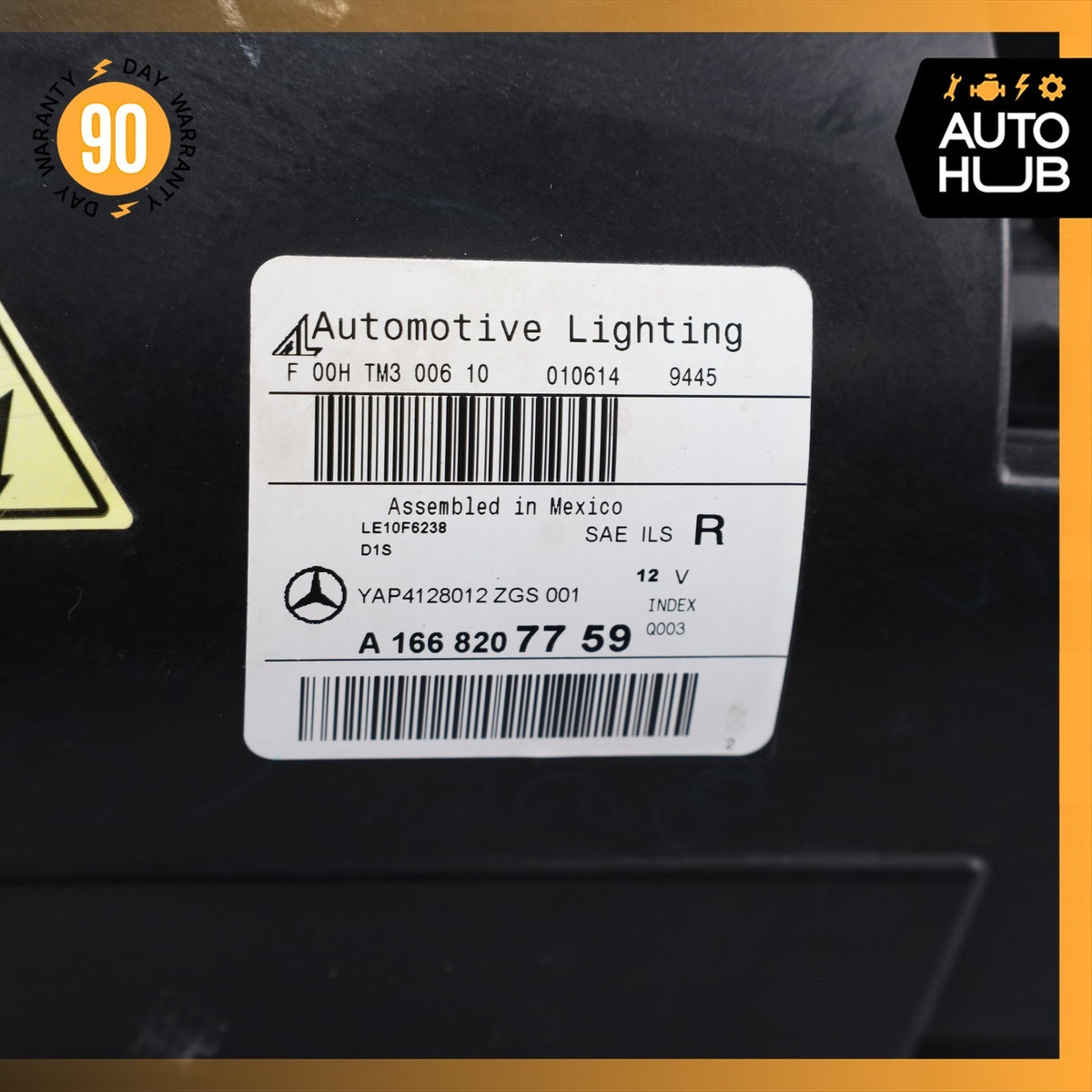 12-15 Mercedes W166 ML350 ML550 Right Side Headlight Lamp Bi-Xenon OEM 84k - photo 22