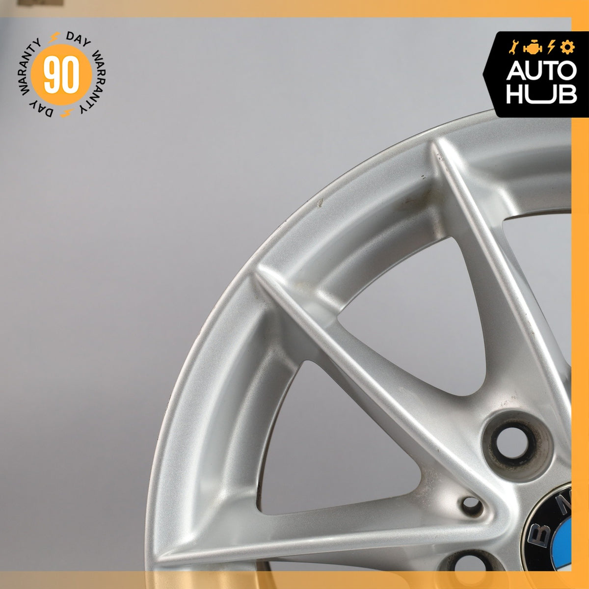 BMW E88 128i 135i 7 x 16 16" Style 360 Wheel Rim Silver 36116795207 OEM - photo 2