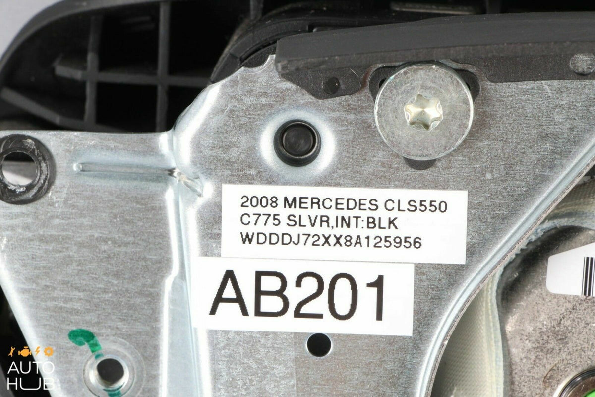 Mercedes W219 CLS550 E350 SL500 Steering Wheel Airbag Air Bag Black OEM - photo 11