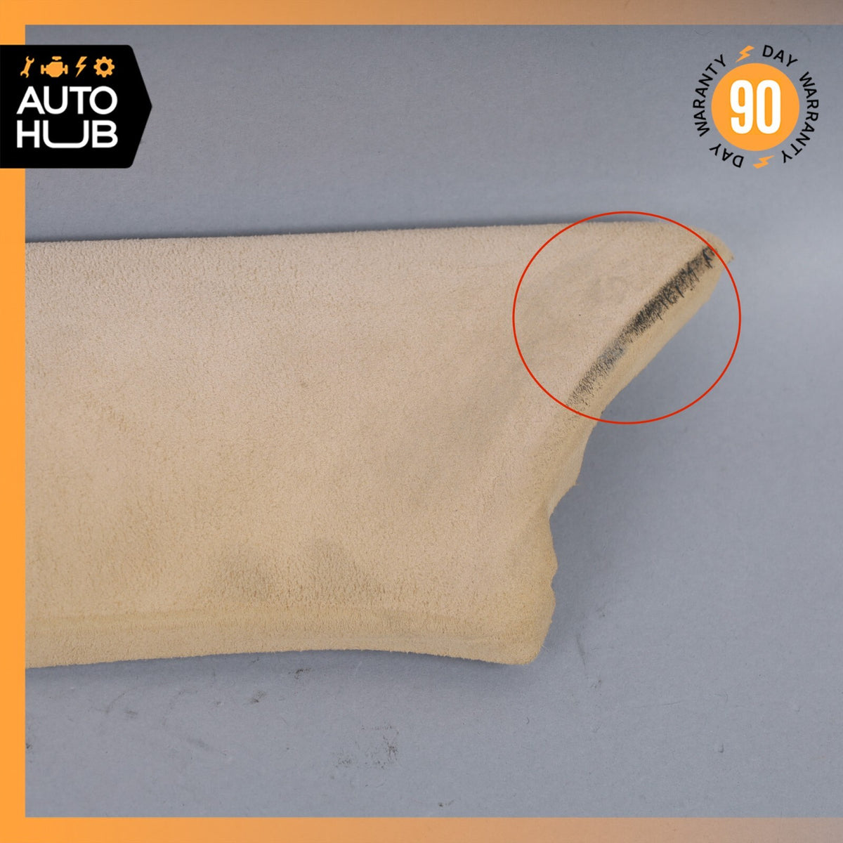 03-13 Maserati Quattroporte S Front Left Interior Trim Panel A Pillar Suede OEM - photo 5