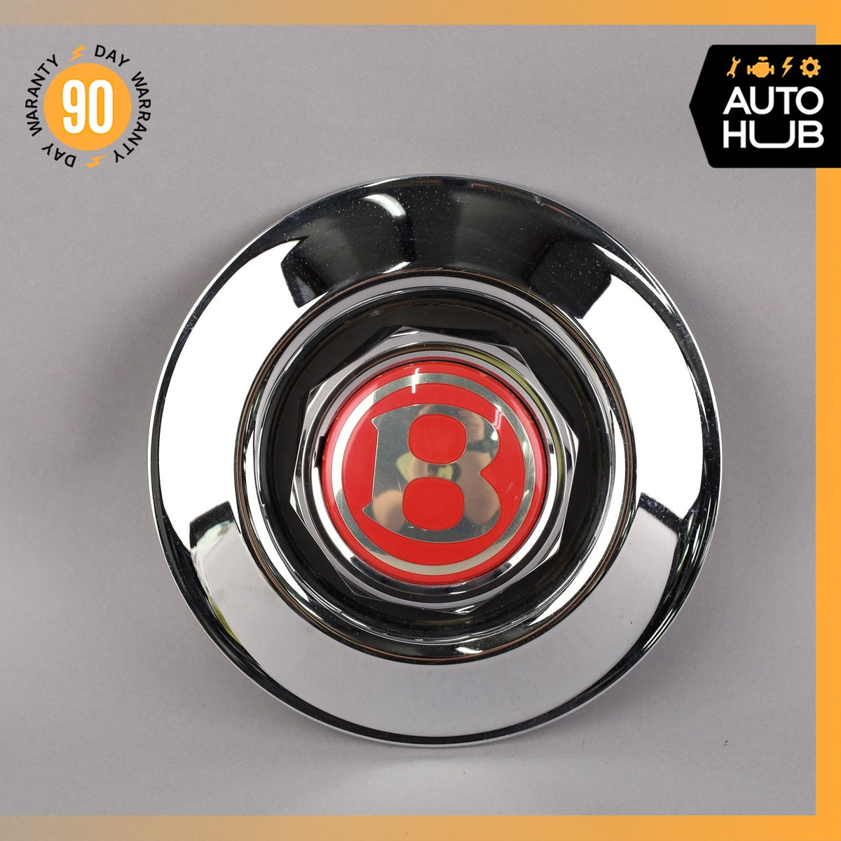 00-02 Bentley Arnage Wheel Center Hub Cap Cover OEM 30k - photo 2