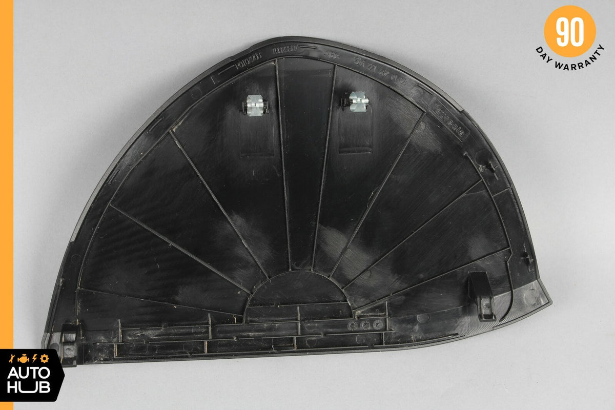 07-13 Mercedes W221 S550 S400 Interior Dashboard Dash Trim Cover Left Black OEM - photo 6