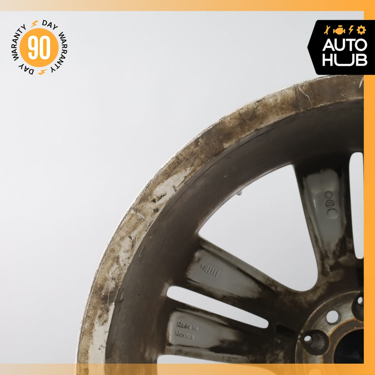 Mercedes X164 GL350 GL450 GL450 8.5 x 20 20" Wheel Rim Silver 1644016002 OEM - photo 10