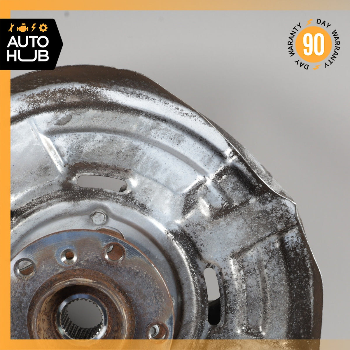 BMW F10 550i 535i Rear Right Passenger Side Spindle Knuckle Hub w/ Shield OEM - photo 4