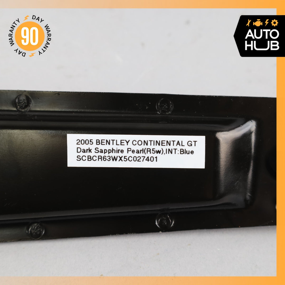 Bentley Continental GT GTC Front Radiator Grill Support Bracket Set of 2 OEM 65k - photo 10
