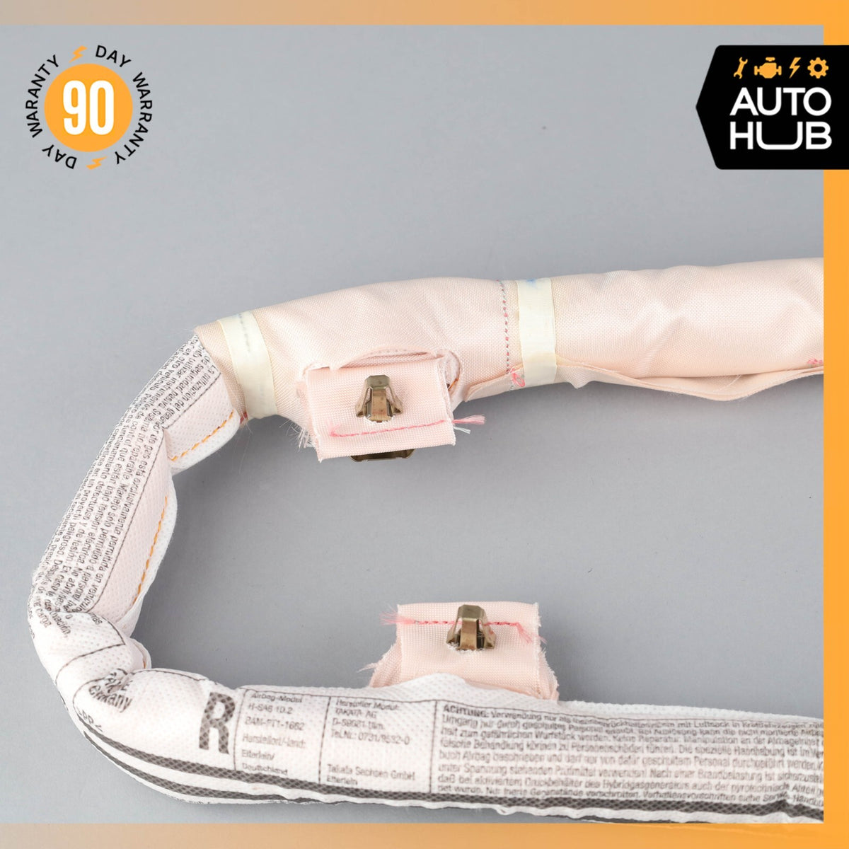 11-18 Porsche Cayenne 958 Roof Curtain Airbag Air Bag Right Side OEM 39k - photo 11