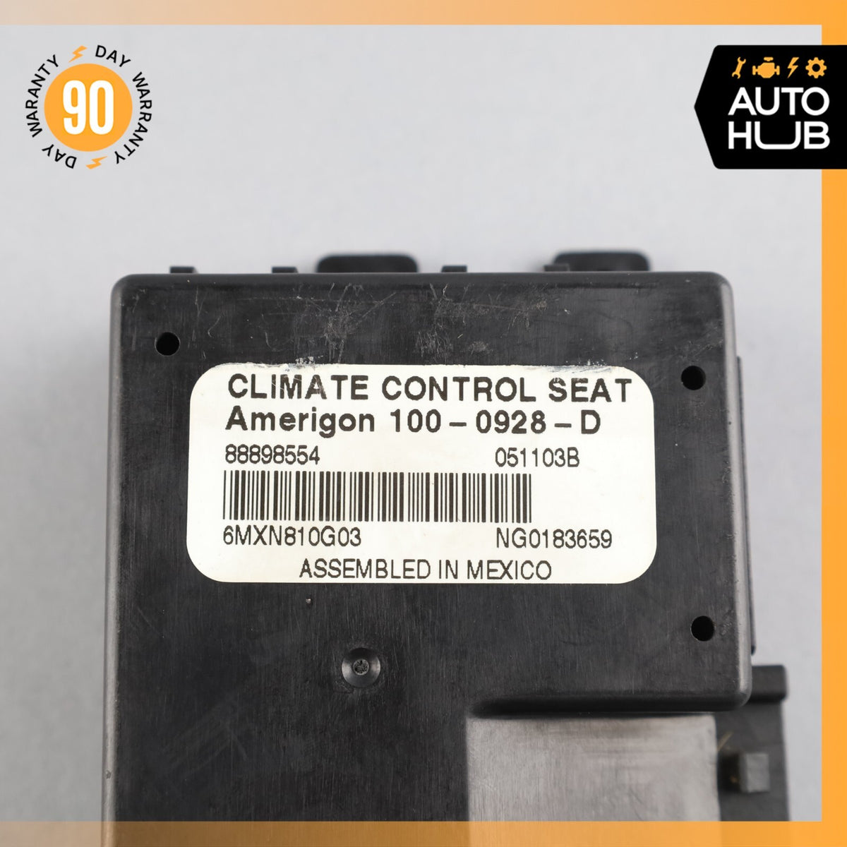 04-09 Cadillac XLR Front Left Driver Side Seat Control Module 88898554 OEM - photo 8