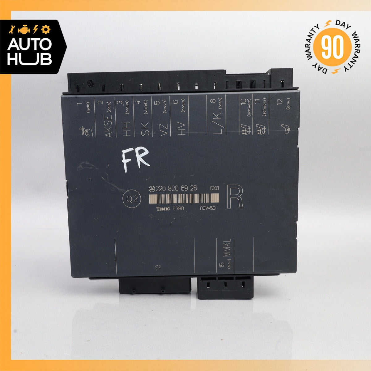 00-02 Mercedes W220 S600 S55 AMG Seat Control Module Front Right OEM - photo 5