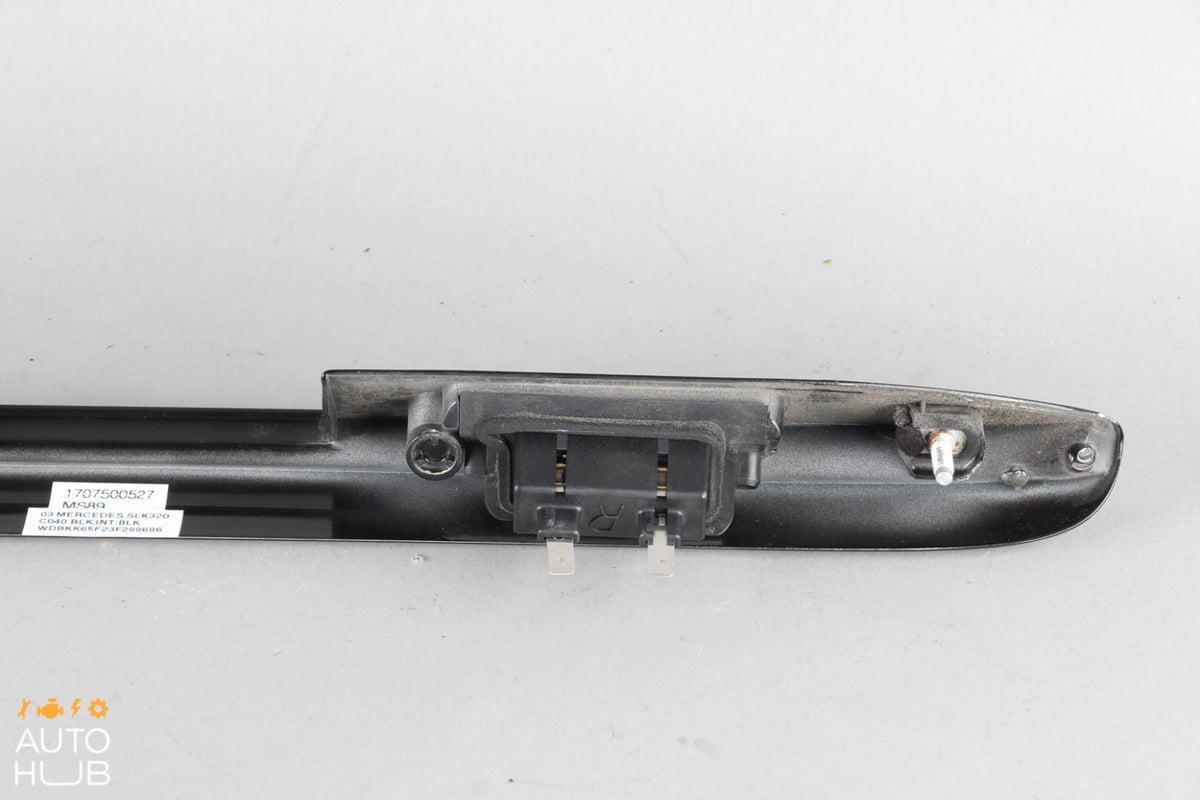 01-04 Mercedes R170 SLK230 SLK320 SLK32 Rear Trunk Lift Gate Handle Trim OEM - photo 10