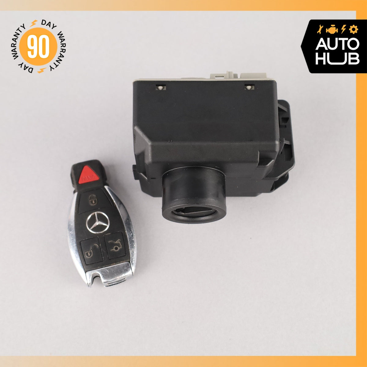 14-17 Mercedes W117 CLA250 GLA250 B250e Ignition Switch Module w/Key OEM - photo 4