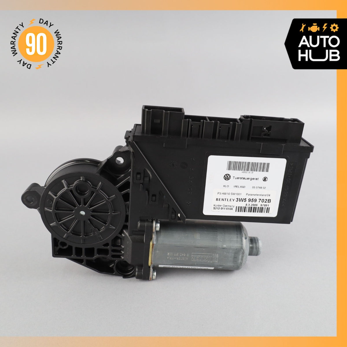 Bentley Continental Flying Spur Front Right Door Window Regulator Motor OEM - photo 2