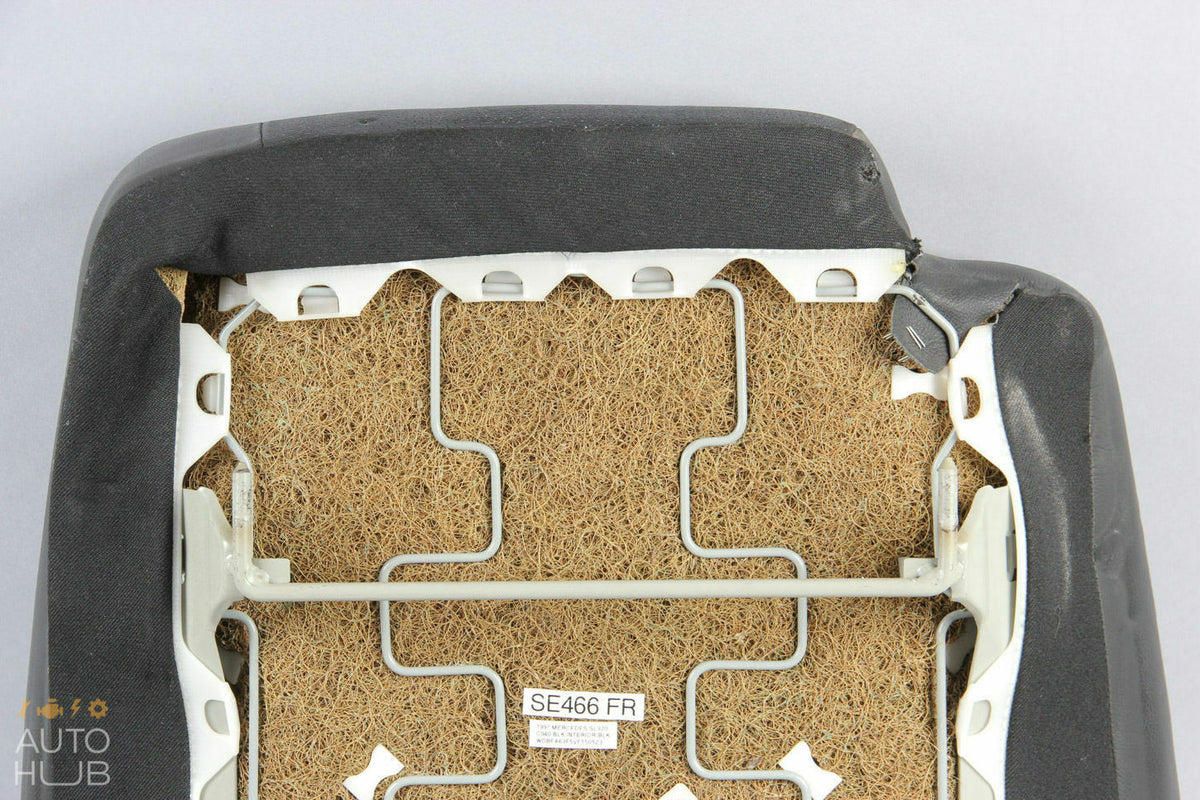 96-02 Mercedes R129 SL320 SL500 Right Side Top Upper Seat Cushion Black OEM - photo 9