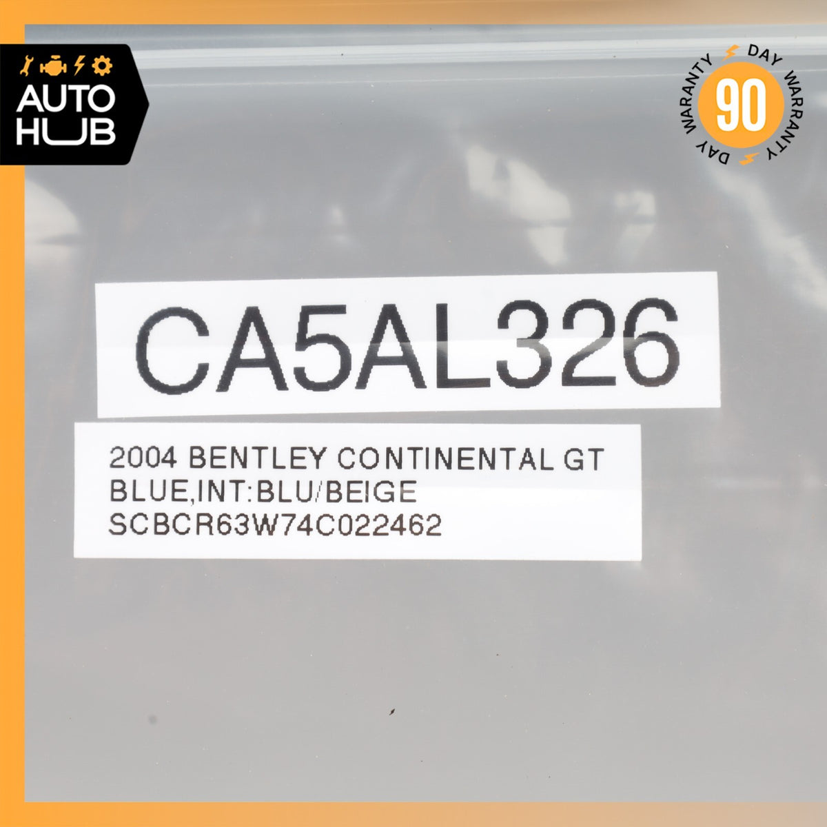 03-12 Bentley Continental GT Flying Spur GTC Climate Temperature Sensor OEM 36k - photo 9