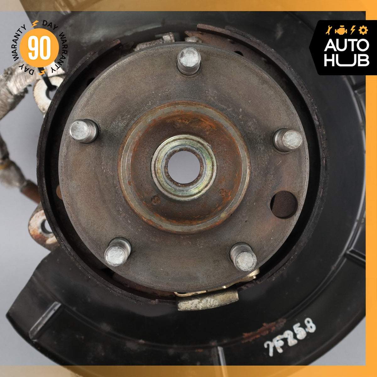 00-04 Aston Martin DB7 Vantage Rear Left Side Spindle Knuckle Hub OEM 38k - photo 7