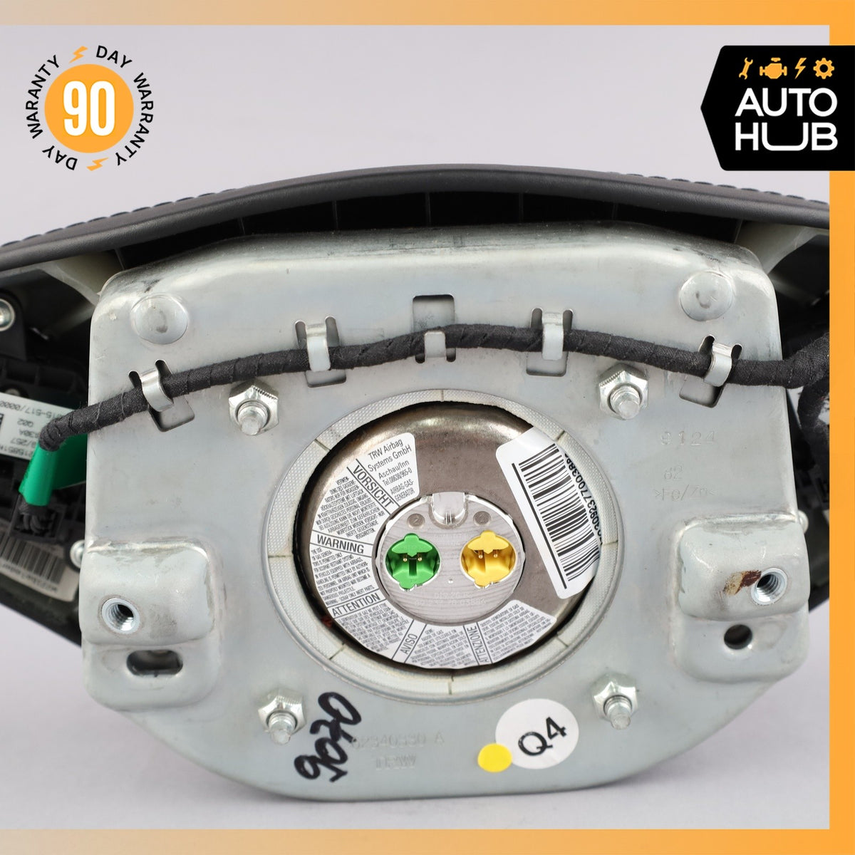 10-14 Mercedes W221 S400 CL550 S550 Steering Wheel Airbag Air Bag Black OEM - photo 8