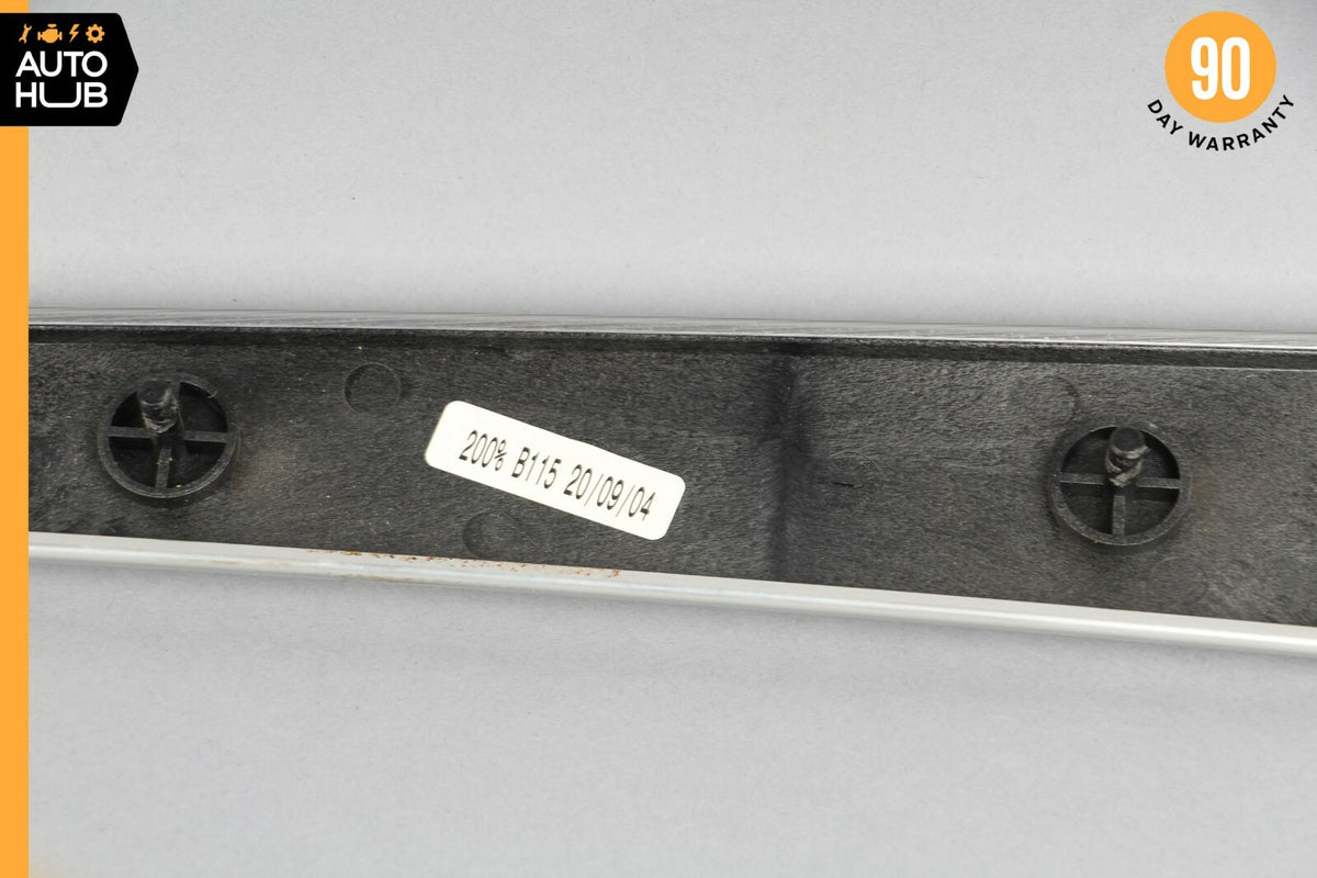 05-07 Mercedes W203 C230 C320 Front Right Side Interior Door Panel Trim Silver - photo 9