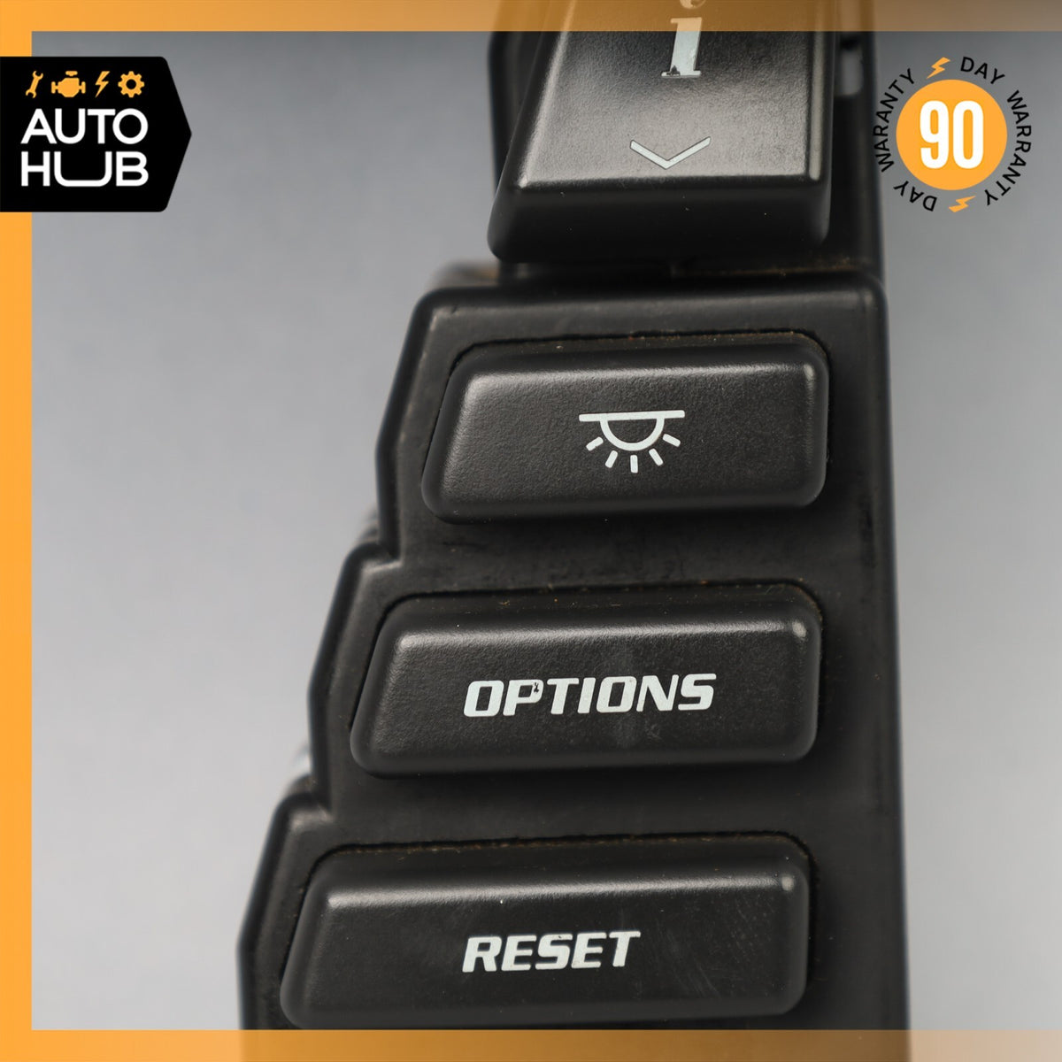 04-09 Cadillac XLR Information Display Switch Button 15251160 OEM - photo 3