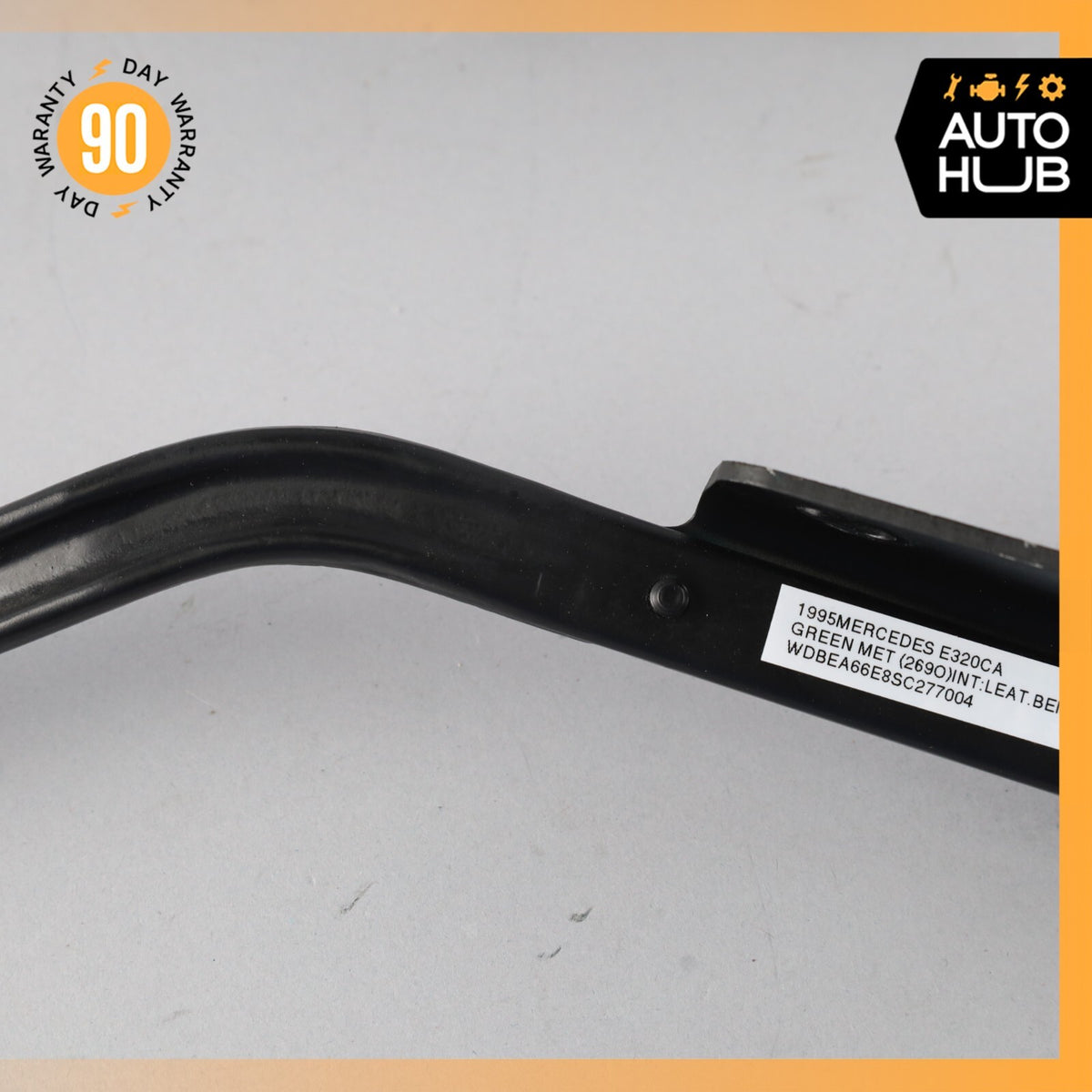 Mercedes W124 E320 Rear Trunk Lid Hinge Hinges Bracket Left and Right Set OEM - photo 5