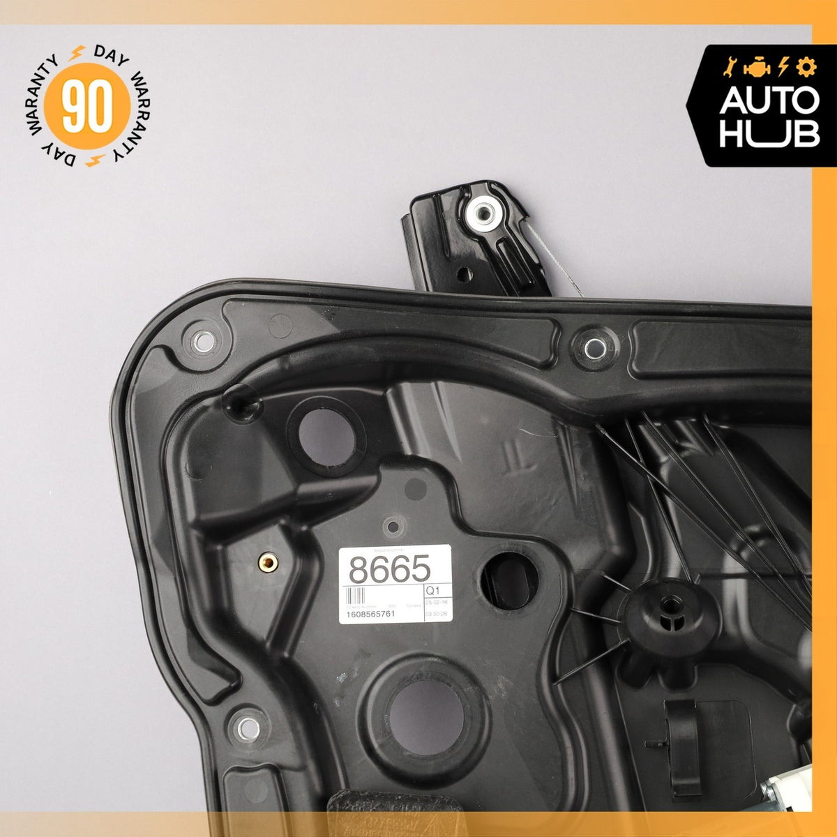11-18 Porsche Cayenne 958 Front Left Side Door Window Regulator w/ Motor OEM - photo 3