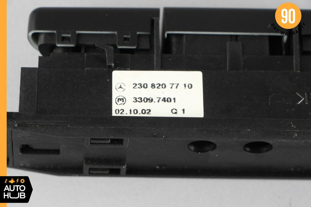 03-08 Mercedes R230 SL500 SL55 AMG Center Console Blank FIller 2308207710 OEM - photo 4