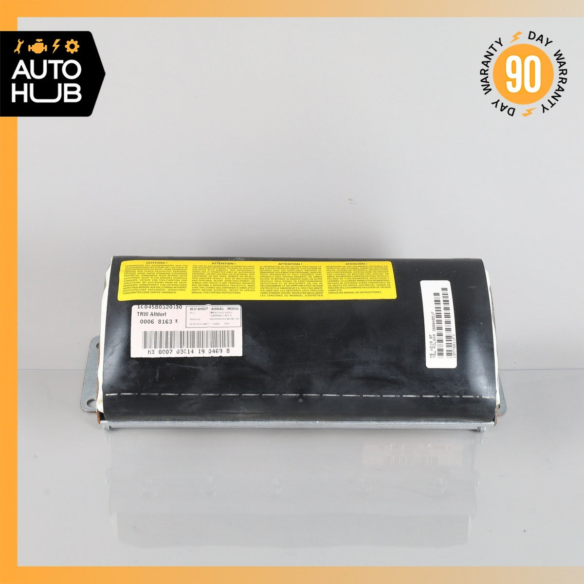 97-03 Mercedes W208 CLK430 CLK320 Front Right Dashboard Airbag Air Bag OEM 61k - photo 1