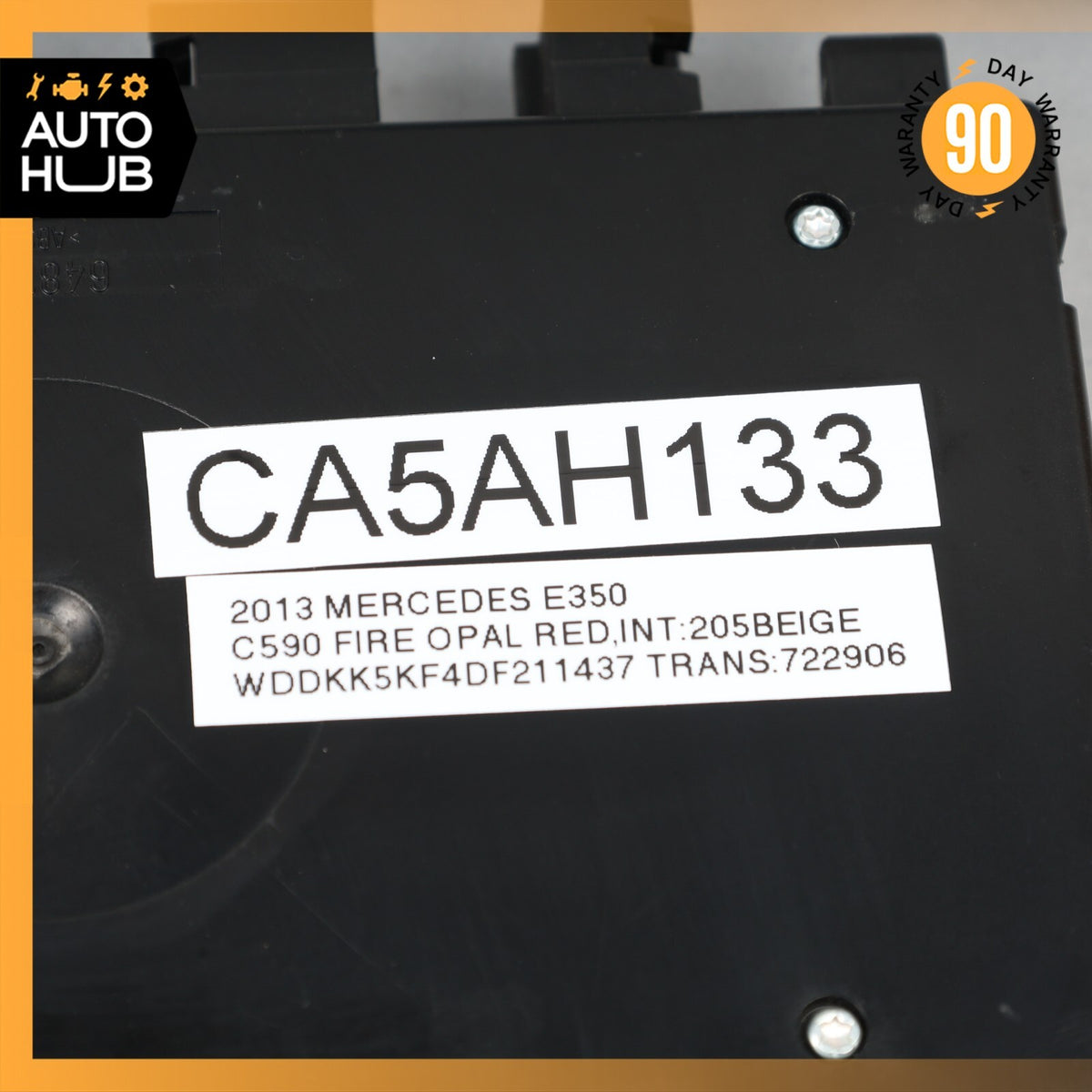 Mercedes W207 E350 CLS550 SLK250 C350 Seat Control Module Front Right Side OEM - photo 10
