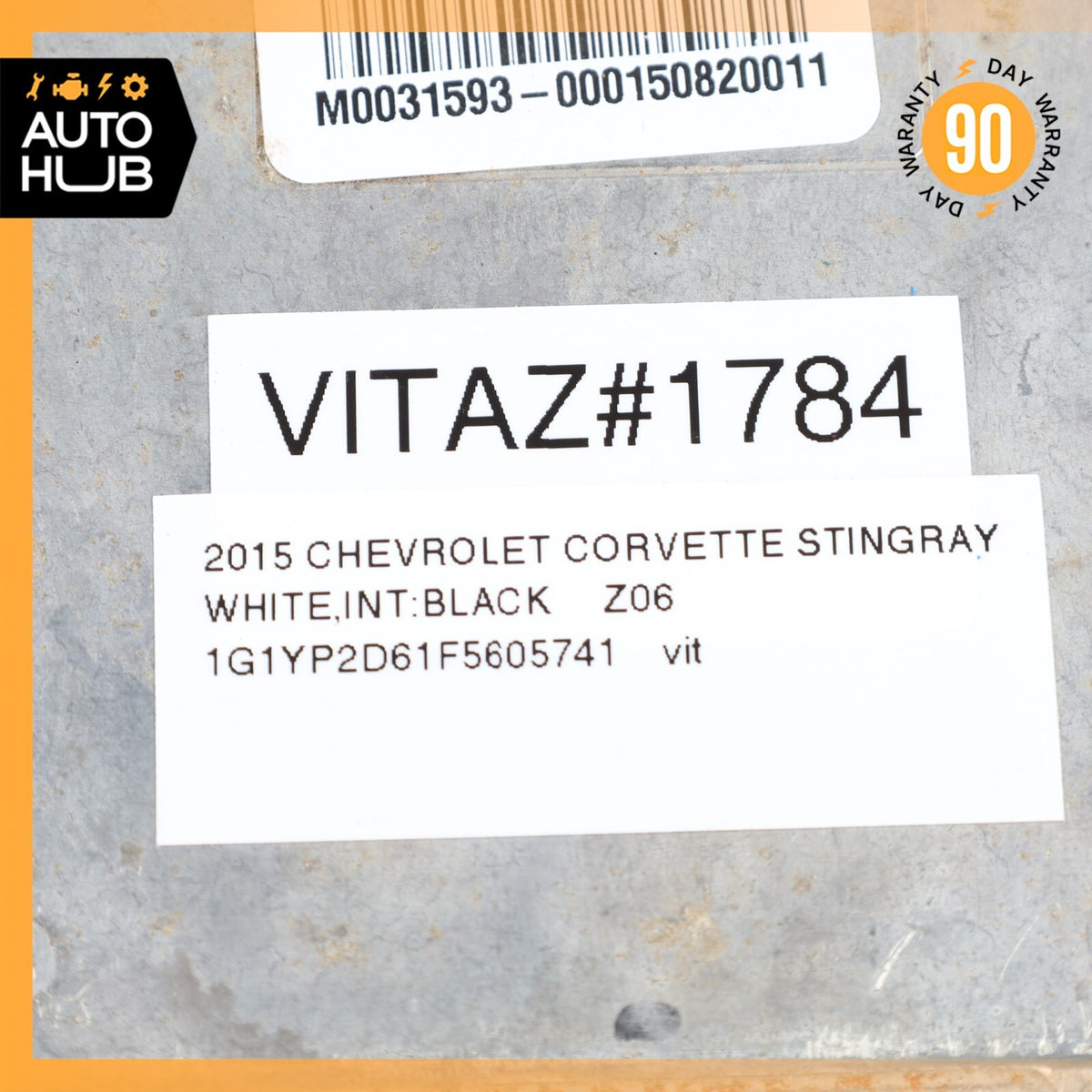 2015 Chevrolet Corvette C7 Z06 Differential Lock Control Module Unit OEM 6k - photo 10