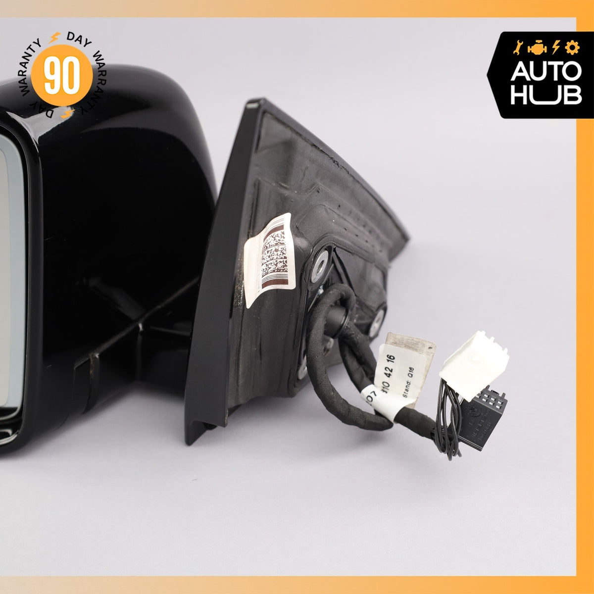 10-17 Mercedes W207 E400 E550 Left Side Rear View Door Mirror Black OEM - photo 5