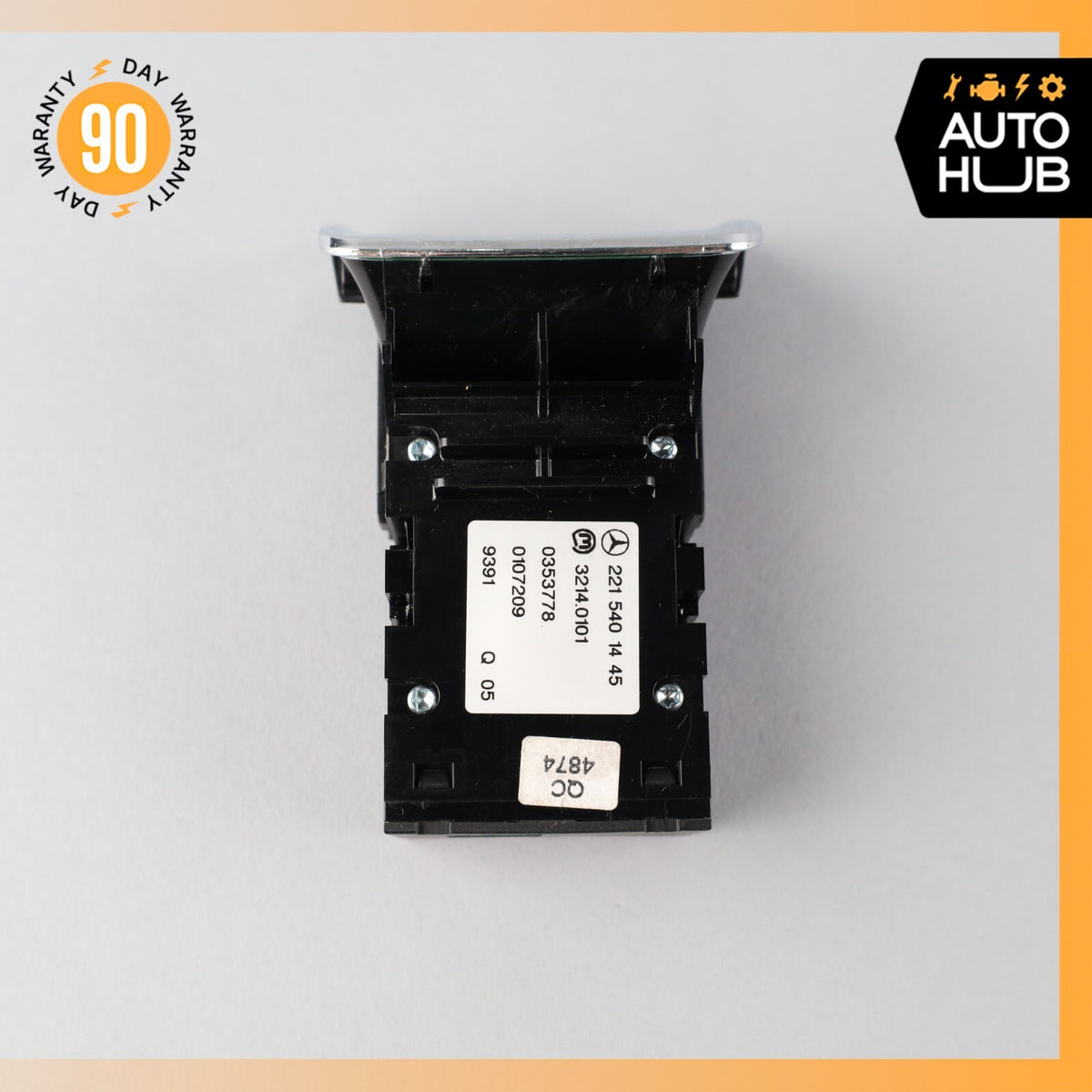 07-14 Mercedes W221 S400 S63 AMG CL550 S400 Electronic Parking Button Switch OEM - photo 6