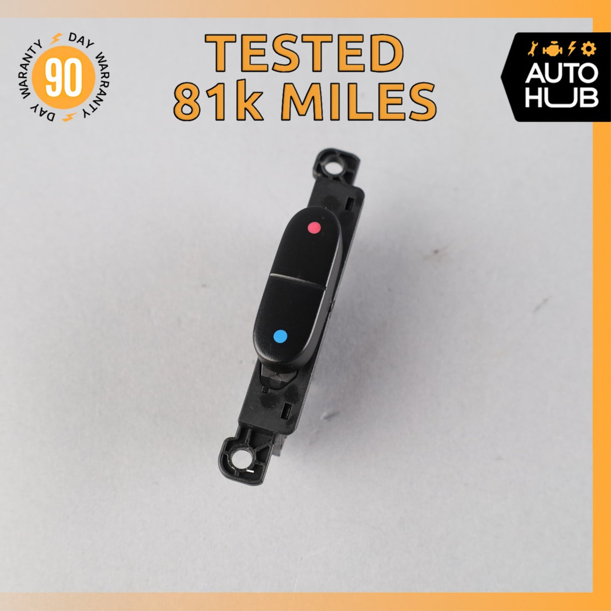 03-12 Bentley Continental GT Center Dashboard Temperature Button Switch OEM 81k - photo 1