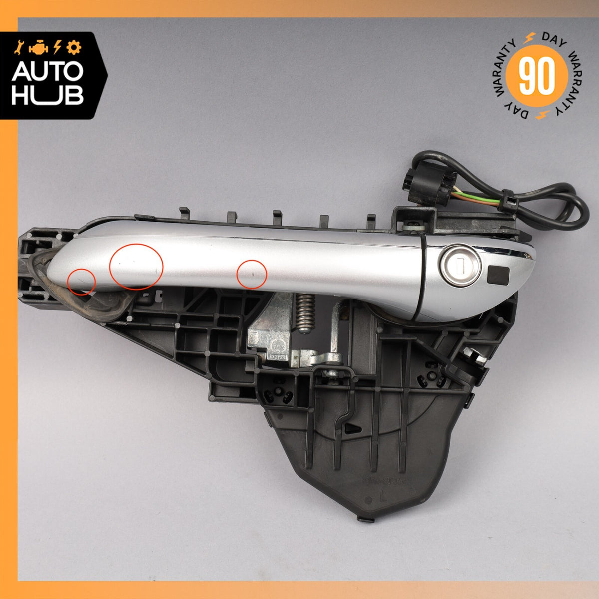06-13 Mercedes W164 ML550 GL450 R350 Front Left Side Exterior Door Handle OEM - photo 1