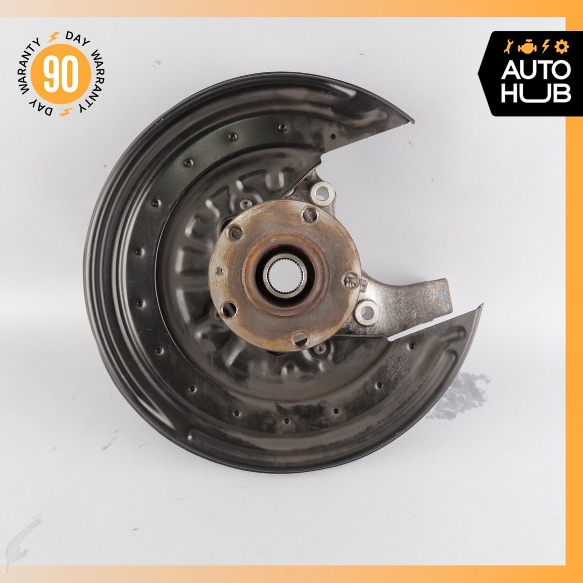 03-13 Bentley Continental GT Rear Left Driver Side Spindle Knuckle Hub OEM 65k - photo 2