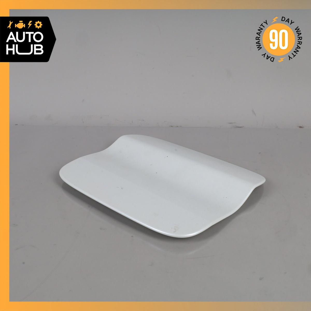 BMW F15 X5 Fuel Gas Tank Filler Neck Door Cover White 7312316 OEM - photo 3
