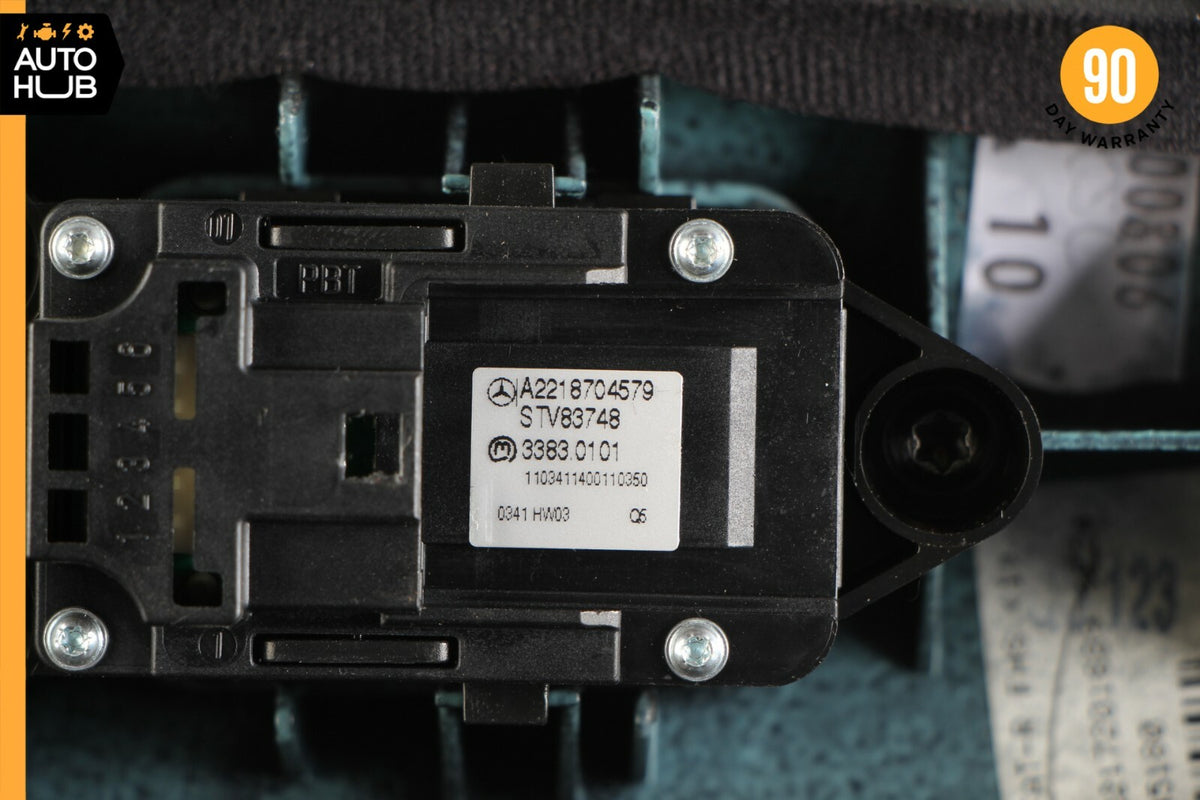 10-13 Mercedes W221 S400 S550 Front Right Side Window Control Switch Black OEM - photo 11