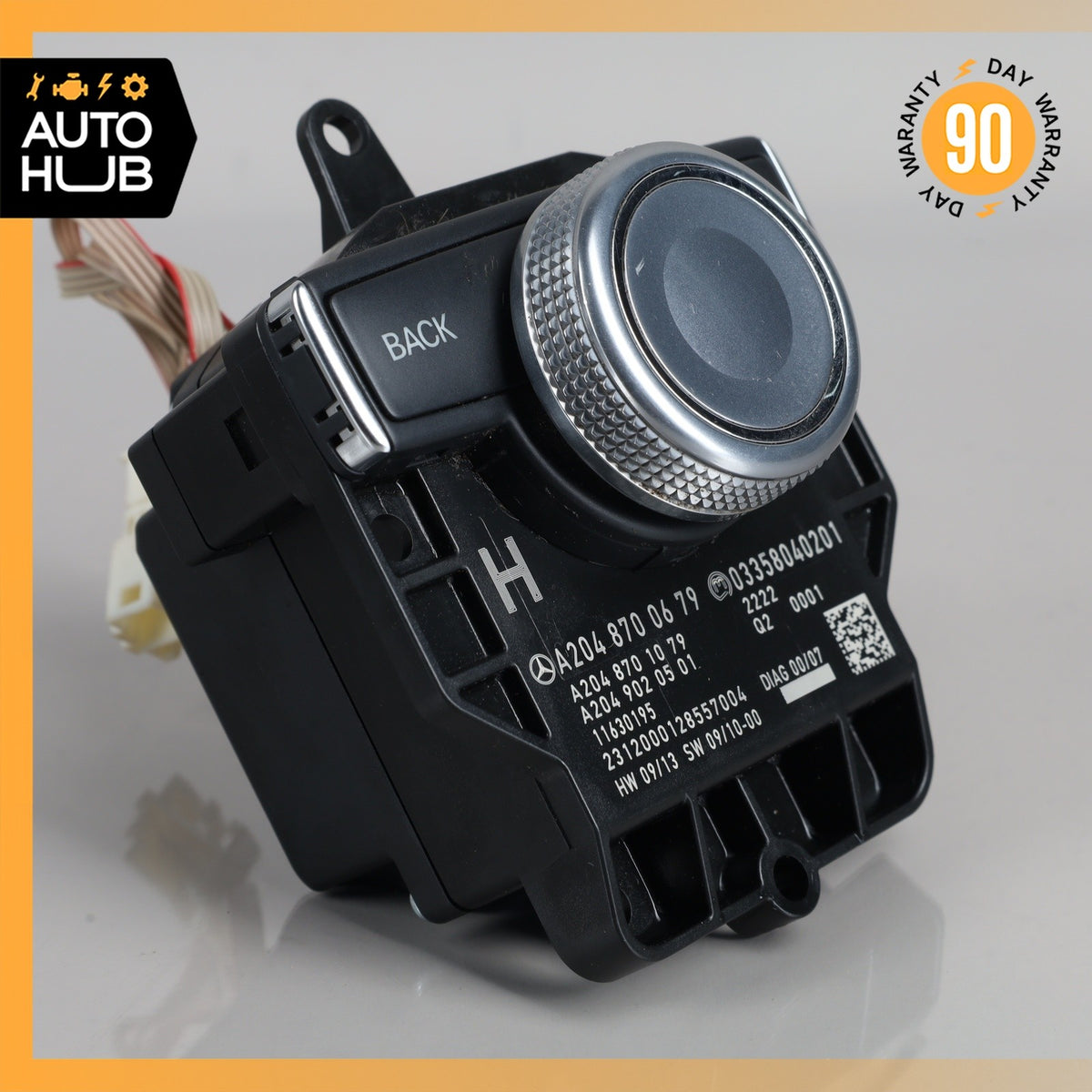 Mercedes W204 C63 AMG C350 Console Head Unit Controller Knob Multi Switch OEM - photo 5