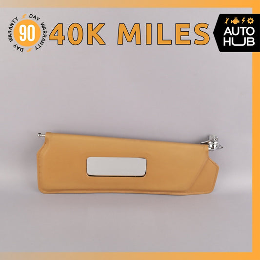 81-89 Rolls Royce Silver Spur Right Side Sun Visor Shade Sunvisor Beige OEM 40k - photo 1