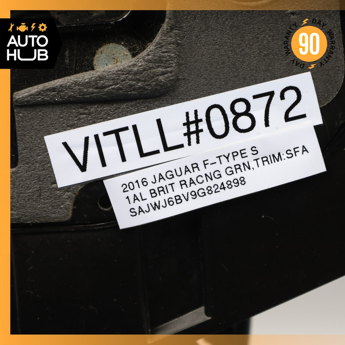 14-24 Jaguar X152 F-Type S Left Driver Side Door Lock Latch Actuator OEM 27k - photo 15