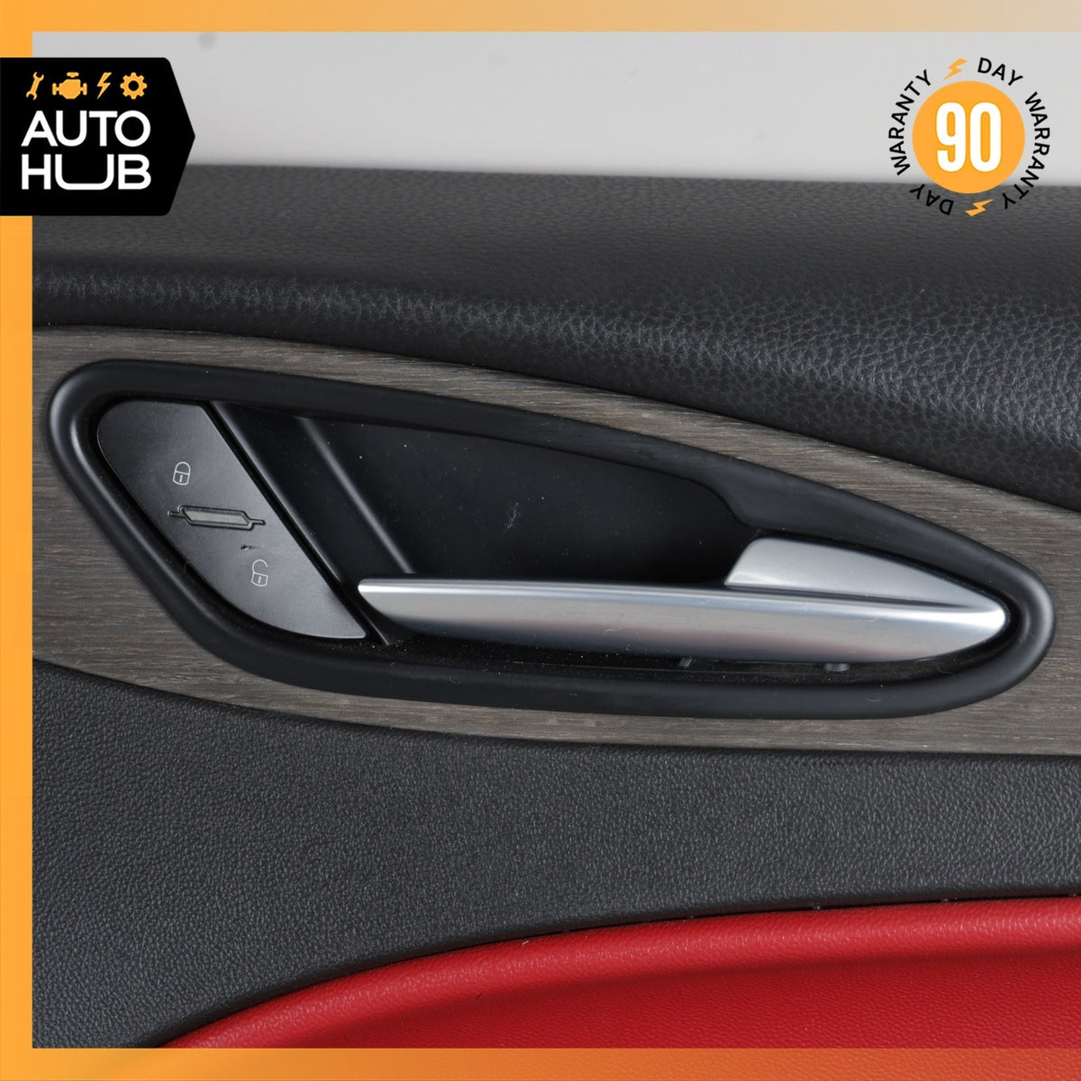 17-22 Alfa Romeo 949 Stelvio Front Right Side Interior Door Panel Red OEM - photo 7