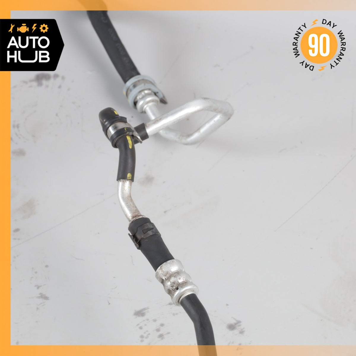 12-16 Porsche Panamera 970 Hybrid S Power Steering Hose Return Pipe Line OEM 70k - photo 7