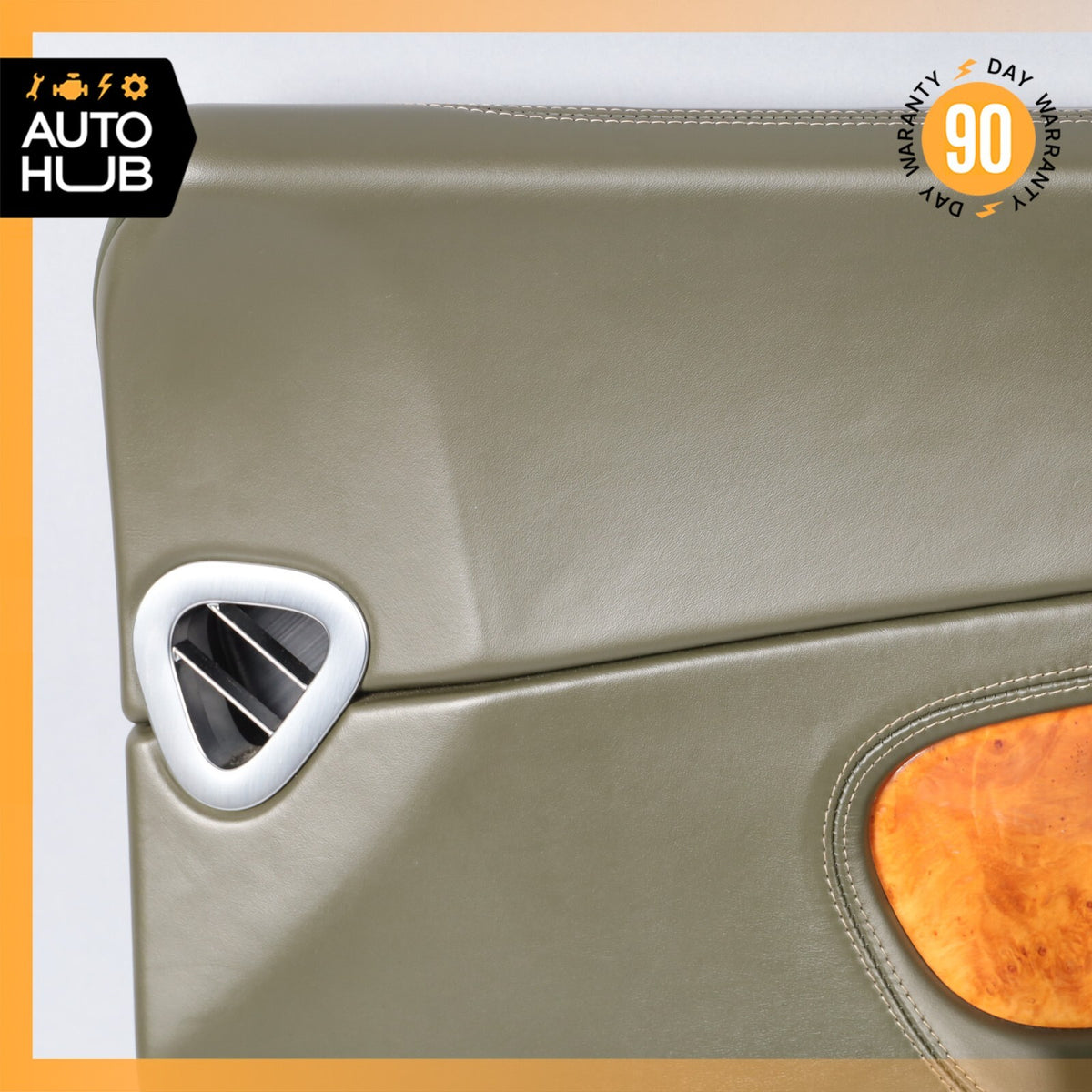 03-10 Bentley Continental GT Right Passenger Side Interior Door Panel Green OEM - photo 5