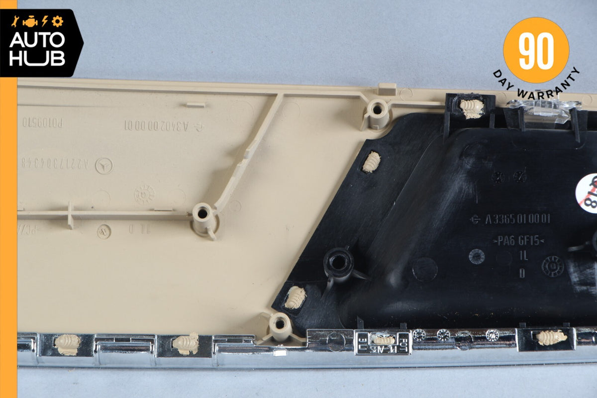 10-13 Mercedes W221 S550 S450 Rear Left Side Interior Door Handle Beige OEM - photo 7