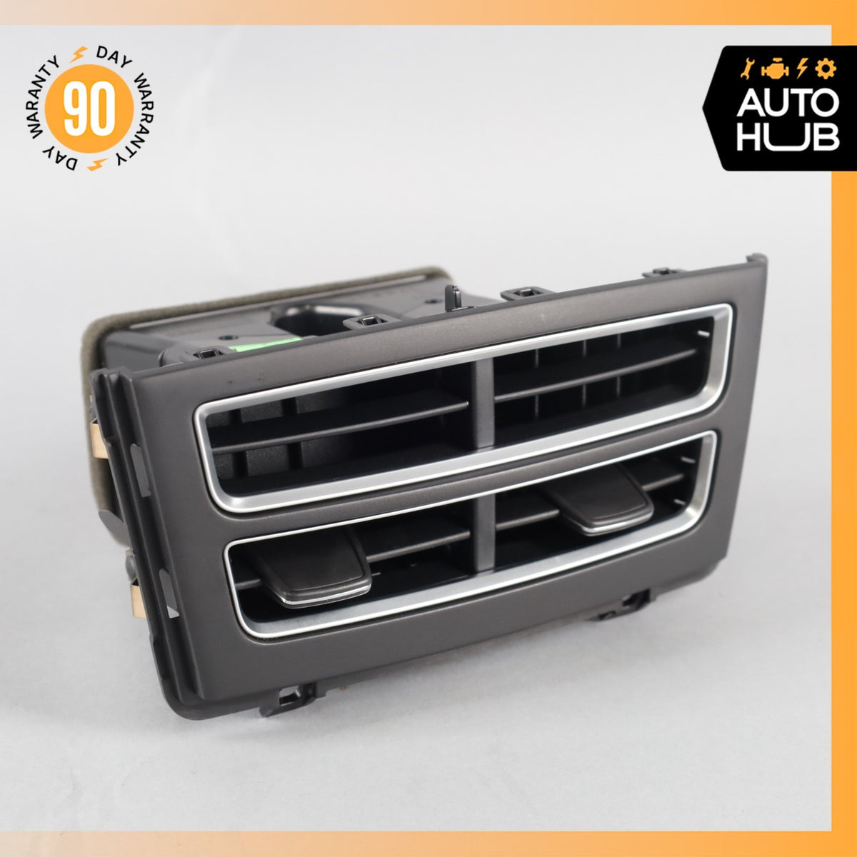 12-15 Tesla Model S Front Dashboard Center Dual A/C AC Air Vent 600601600D OEM - photo 2