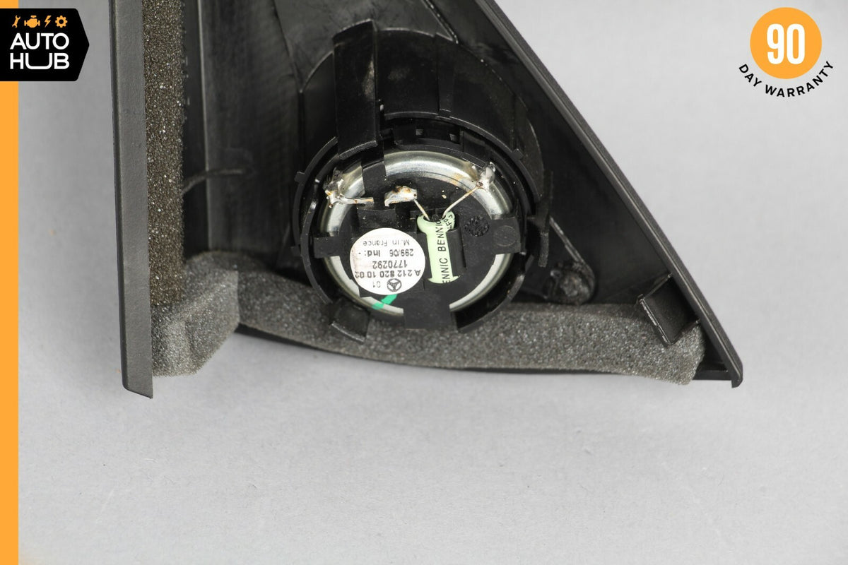 07-13 Mercedes W221 S600 S550 Door Corner Speaker Right Passenger Black OEM - photo 7