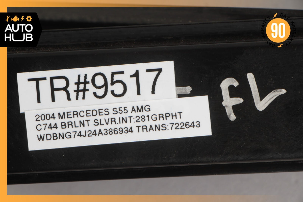 03-06 Mercedes W220 S55 AMG S430 Window Regulator Front Left Driver Side OEM - photo 12