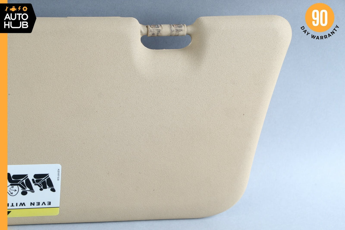 06-12 Mercedes X164 GL450 ML450 Sun Visor Sunvisor Front Right Side Beige OEM - photo 7