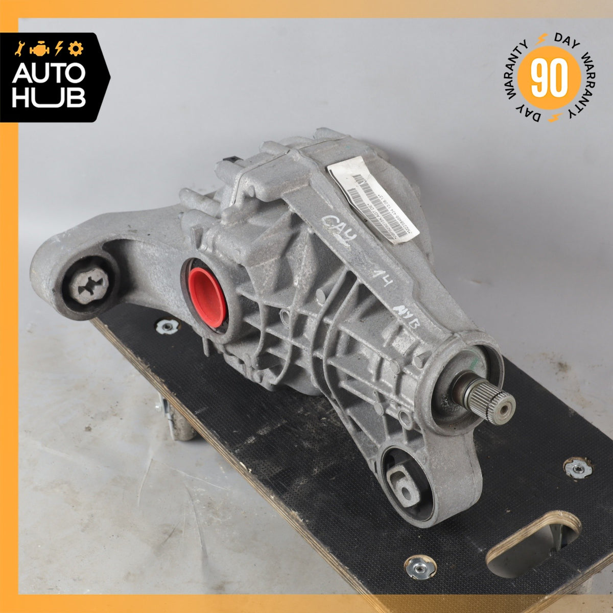 11-18 Porsche Cayenne 958 Hybrid S Rear Differential Diff Axle Carrier OEM - photo 2