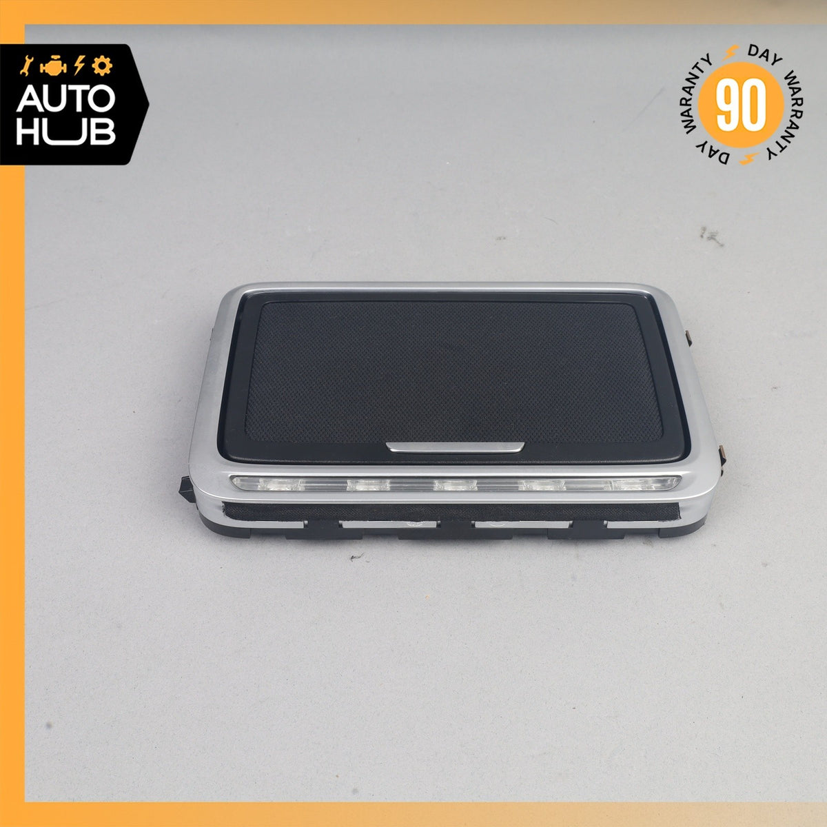 2014 Mercedes W222 S550 Rear Overhead Vanity Mirror Black 2228100717 OEM - photo 8
