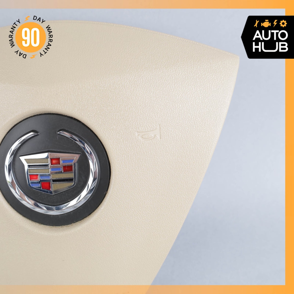 04-07 Cadillac XLR Driver Steering Wheel Airbag Beige 15782241 OEM 70k - photo 3